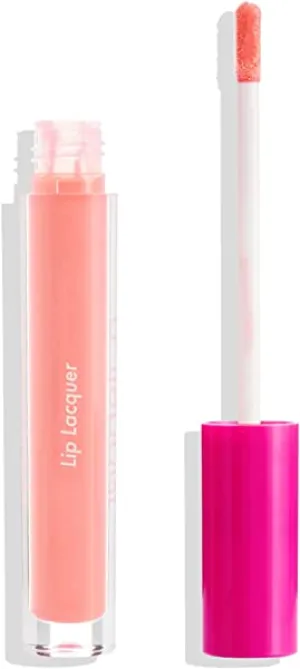MODELCO Lip Lacquer - Viva - Highly Pigmented & Ultra-Shiny Lip Gloss - Provides Intense Hydration & One-Swipe Coverage - Long-Lasting & Non-Sticky Finish - 0.1 oz.