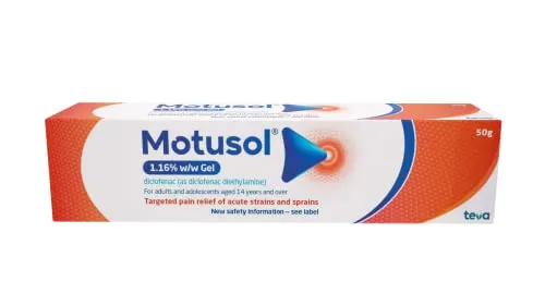 Motusol 1.16% w/w Gel 50g (N)