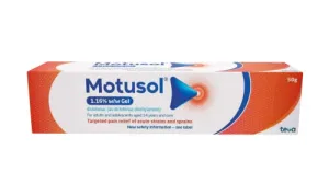 Motusol 1.16% w/w Gel 50g (N)