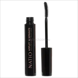 Natio Amplify & Separate Volumising Mascara - Black