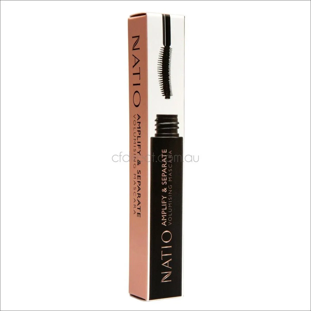 Natio Amplify & Separate Volumising Mascara - Black