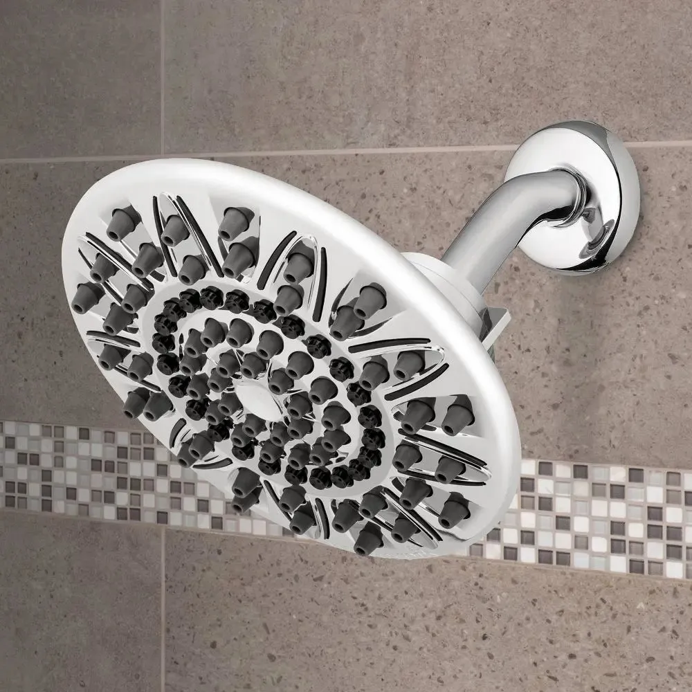 New - RainFall Shower Head 7-mode Chrome- Waterpik