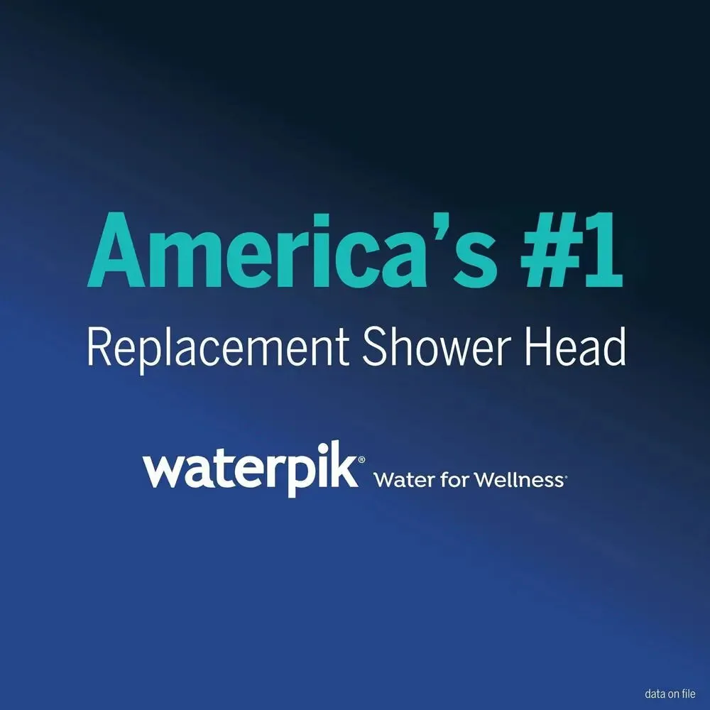 New - RainFall Shower Head 7-mode Chrome- Waterpik