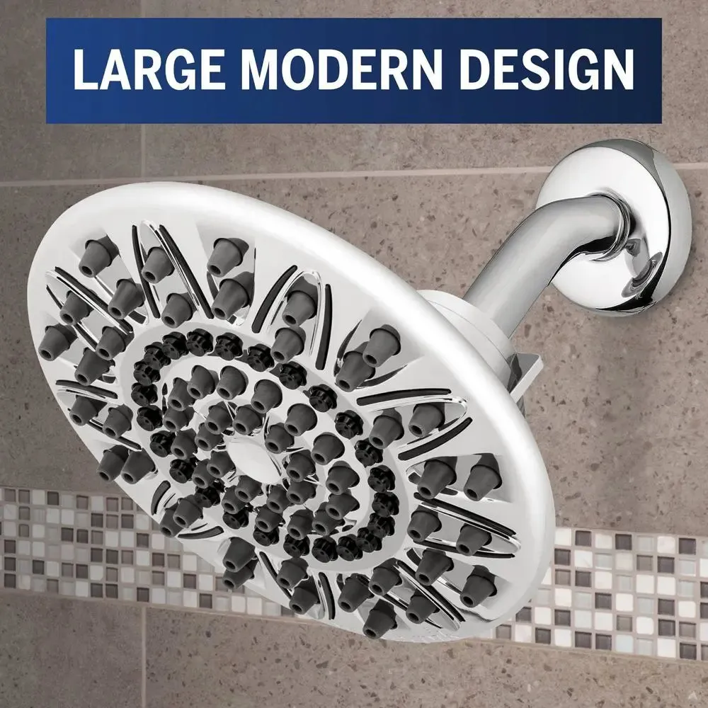 New - RainFall Shower Head 7-mode Chrome- Waterpik