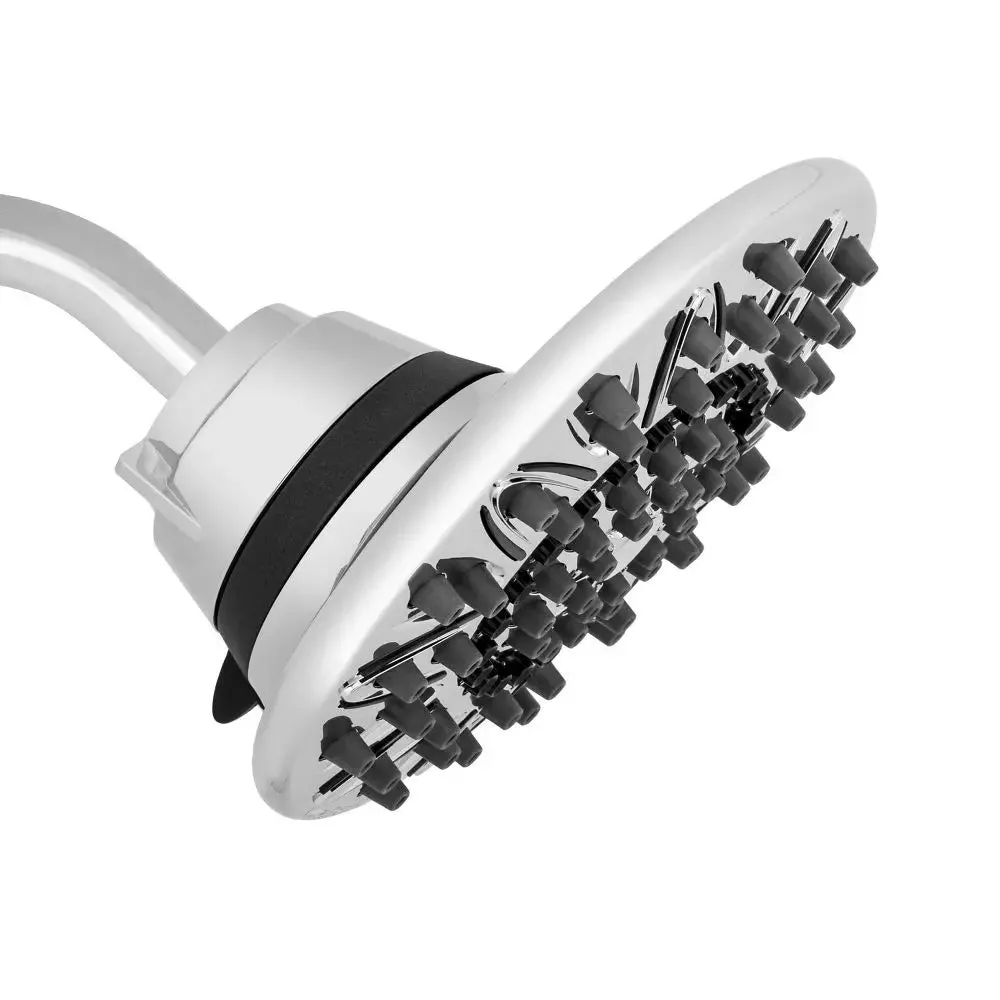 New - RainFall Shower Head 7-mode Chrome- Waterpik