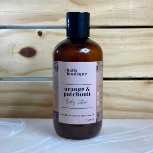 orange & patchouli body lotion