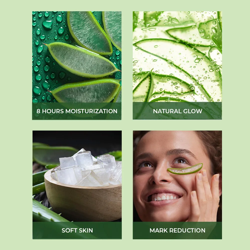 Parachute SkinPure Aloe Vera Gel , 99% Pure Aloe, For Soft, Moisturized & Hydrated Skin, Heals, Repairs, Protects Skin, 8h moisturization, Soothes Sunburn, All Skin Types (200ml)