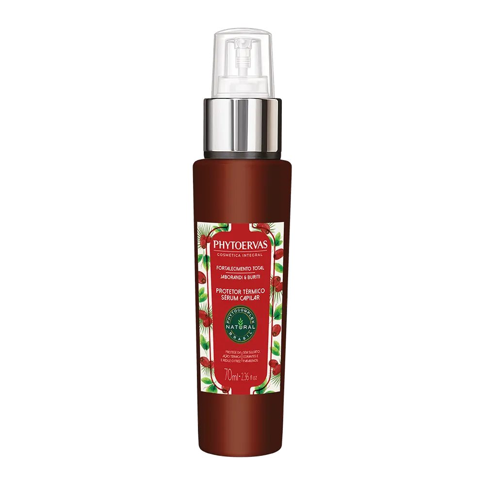 Phytoervas Thermal Protector Serum Capillary Total Strengthening Jaborandi and Buriti 70ml