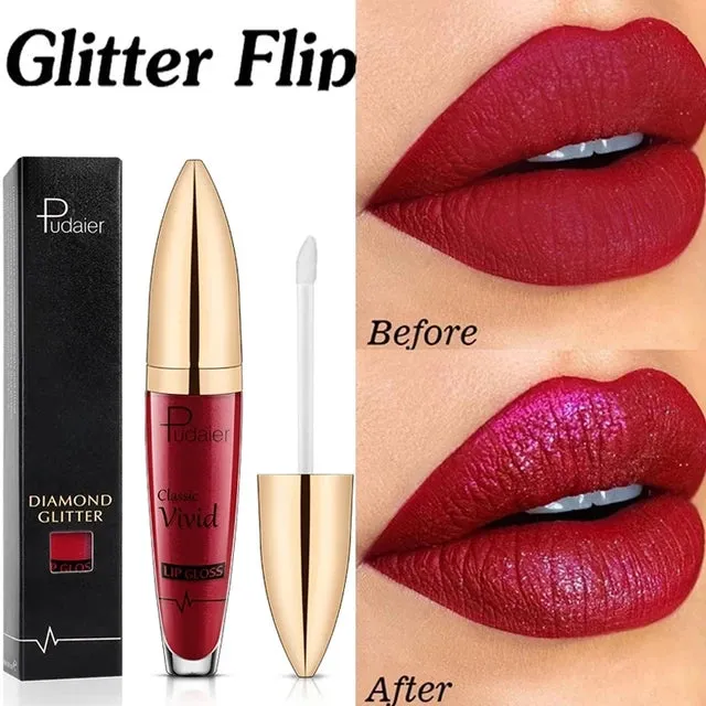 Pudaier Diomond Glitter Liquid Lipstick S4259305