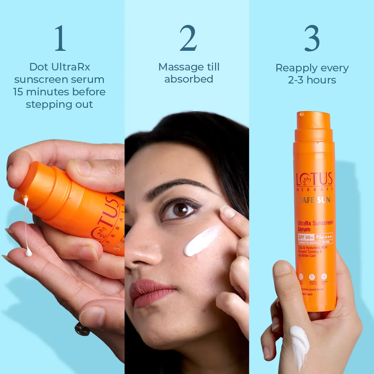 Safesun UltraRX Sunscreen Serum SPF 60 PA    