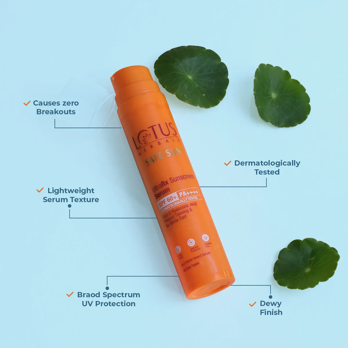 Safesun UltraRX Sunscreen Serum SPF 60 PA    