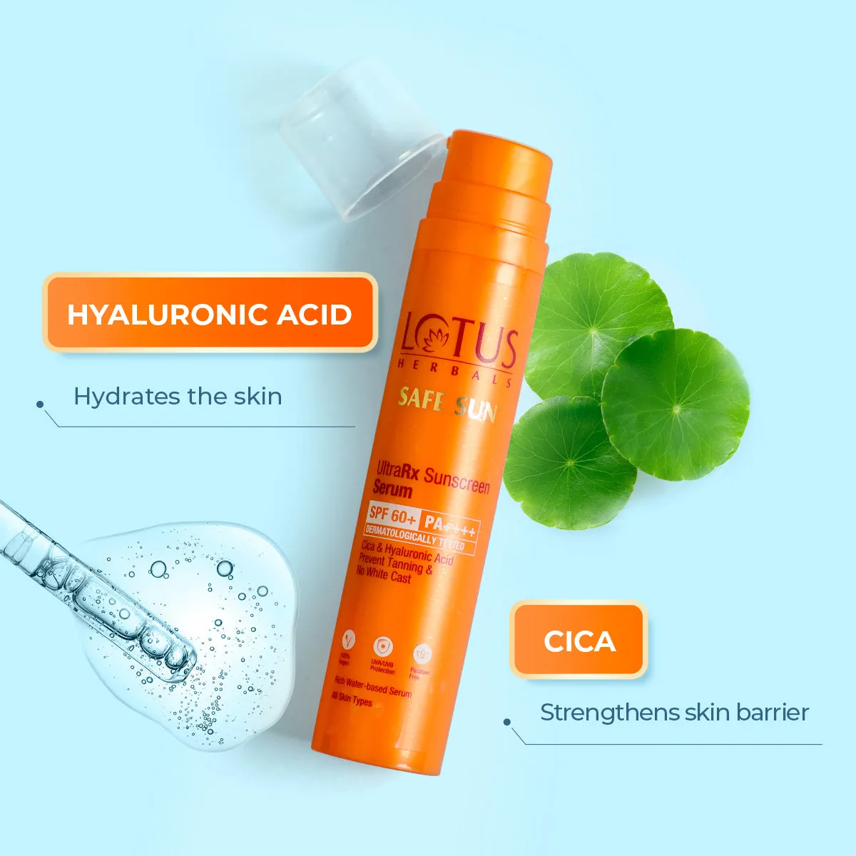 Safesun UltraRX Sunscreen Serum SPF 60 PA    