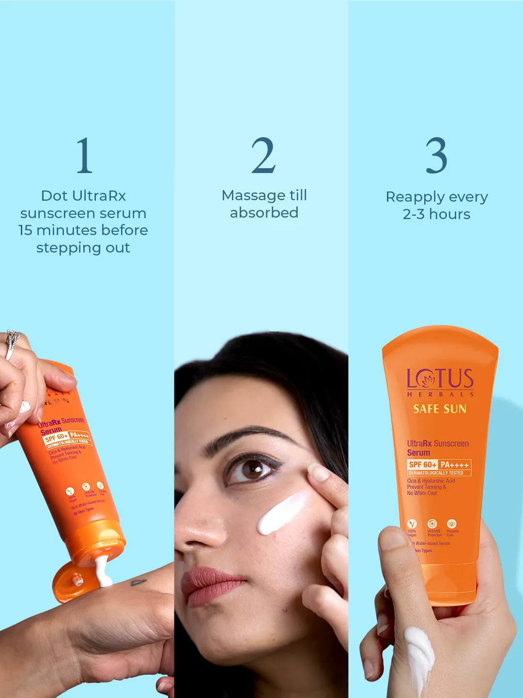 Safesun UltraRX Sunscreen Serum SPF 60 PA    