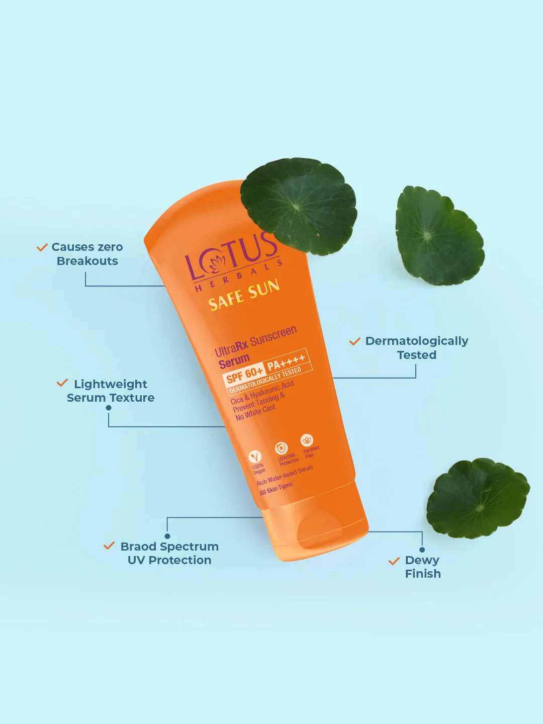 Safesun UltraRX Sunscreen Serum SPF 60 PA    