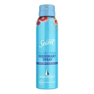 Secret All Day Fresh Rose Water Deodorant Spray - 150ml