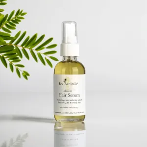 Silicone-Free Hair Serum - Natural Nourishment for Frizz-Free, Silky Hair | Lightweight & Non-Greasy | Argan, Jojoba, & Avocado Oils | 2 oz
