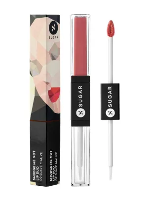 Smudge Me Not Lip Duo - 09 Suave Mauve