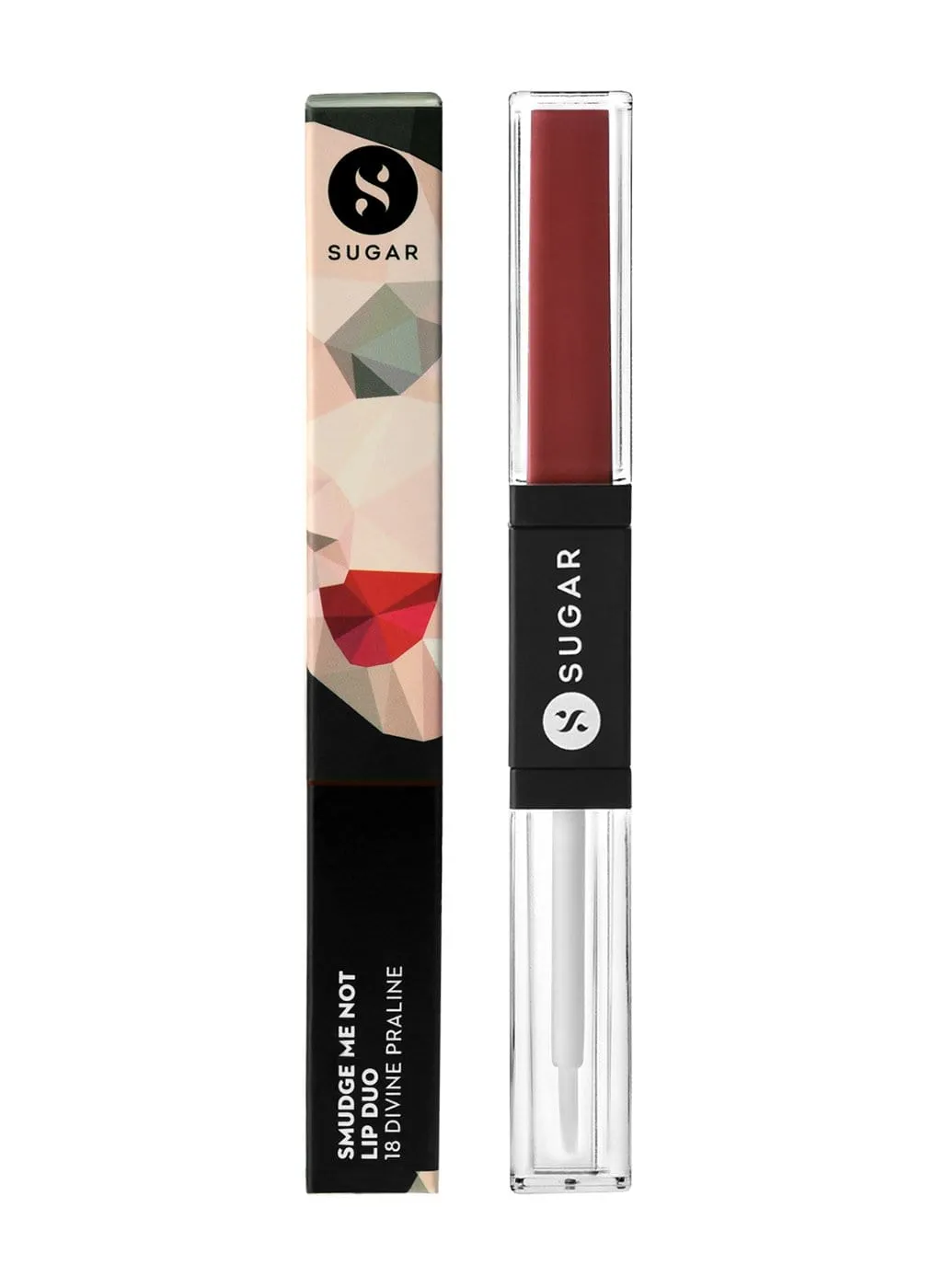 Smudge Me Not Lip Duo - 18 Divine Praline