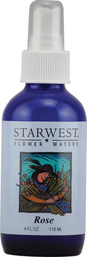 STARWEST - Rose Flower Water - 4 fl. oz. (118 ml)