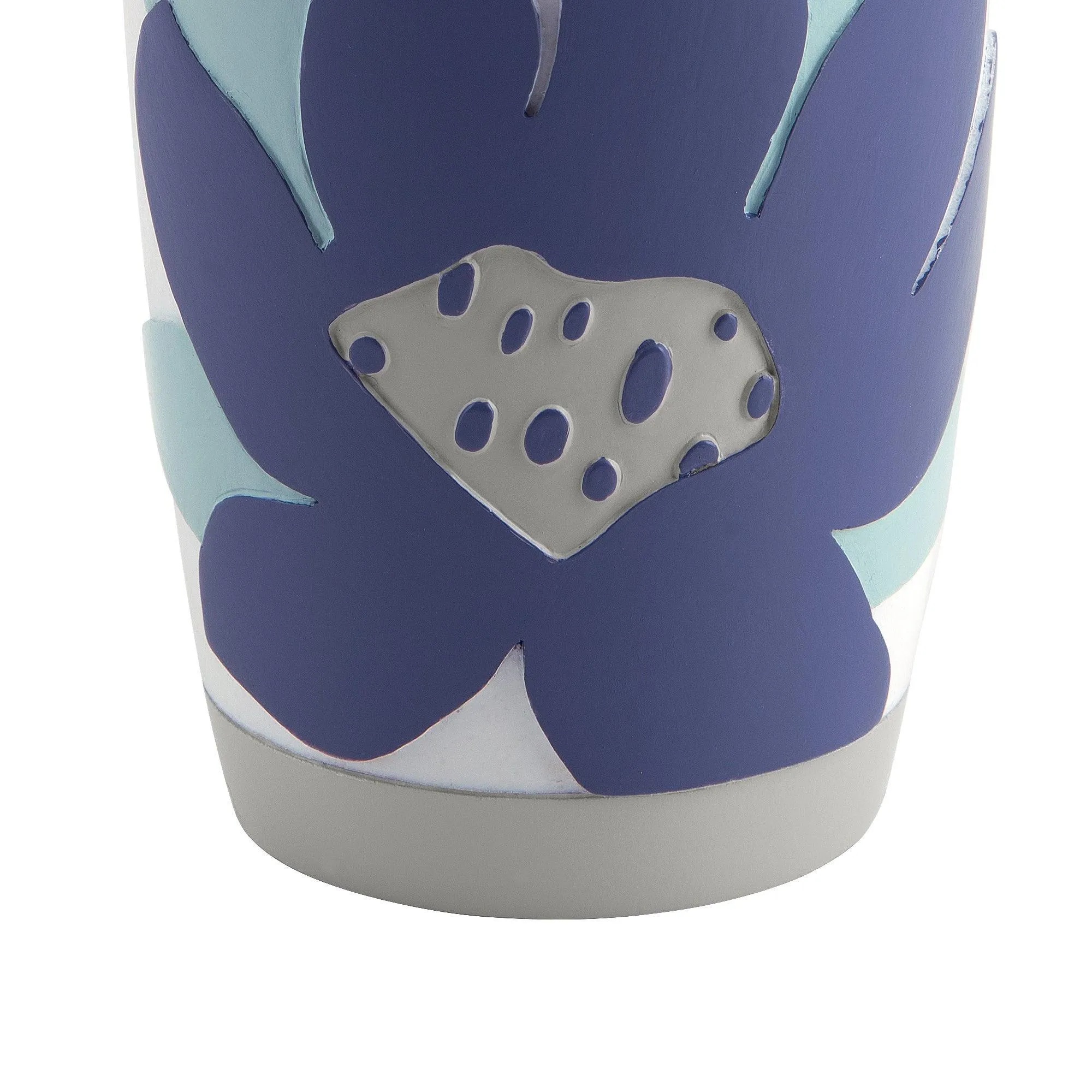 Summer Flower 4-Piece Bathroom Accessory Set