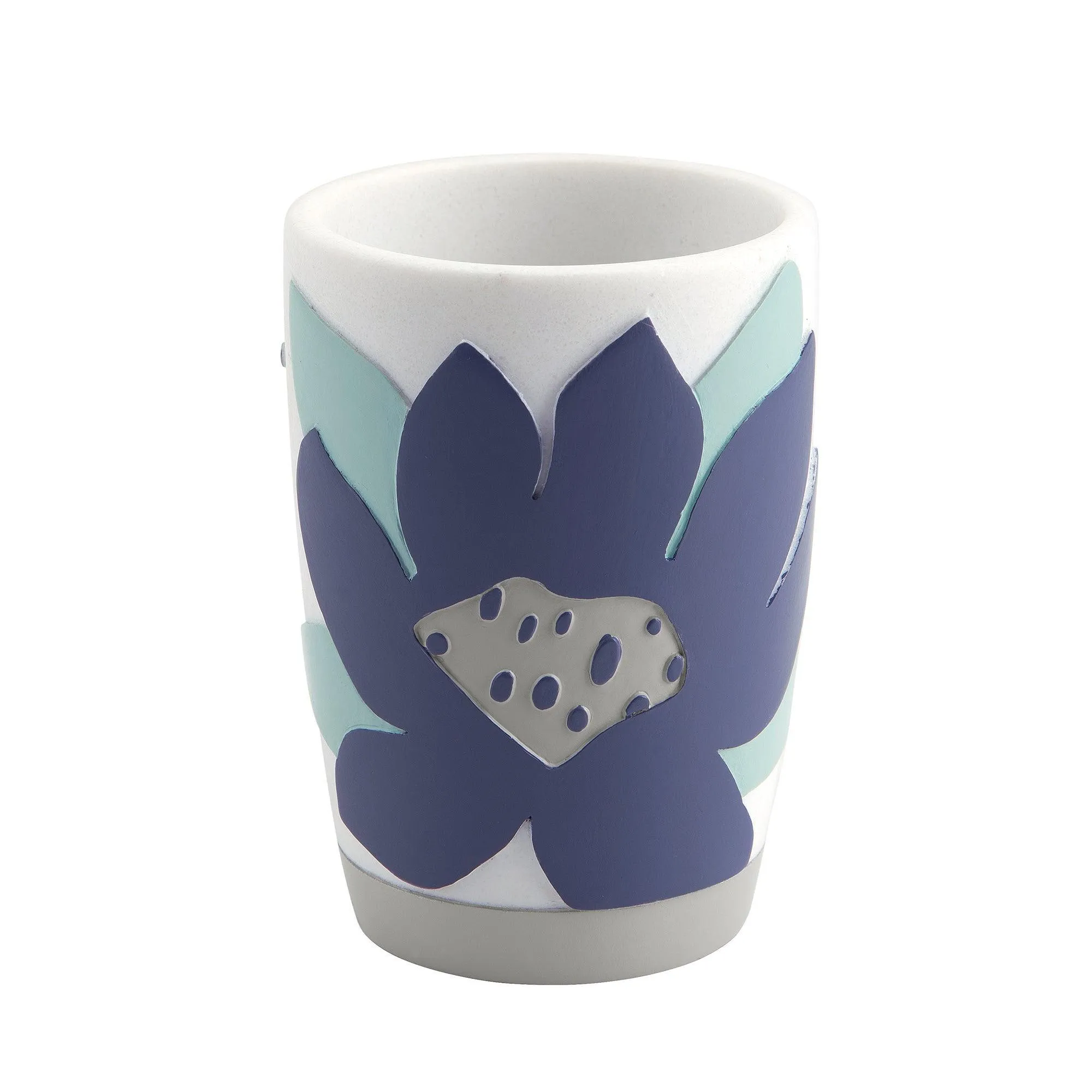 Summer Flower 4-Piece Bathroom Accessory Set