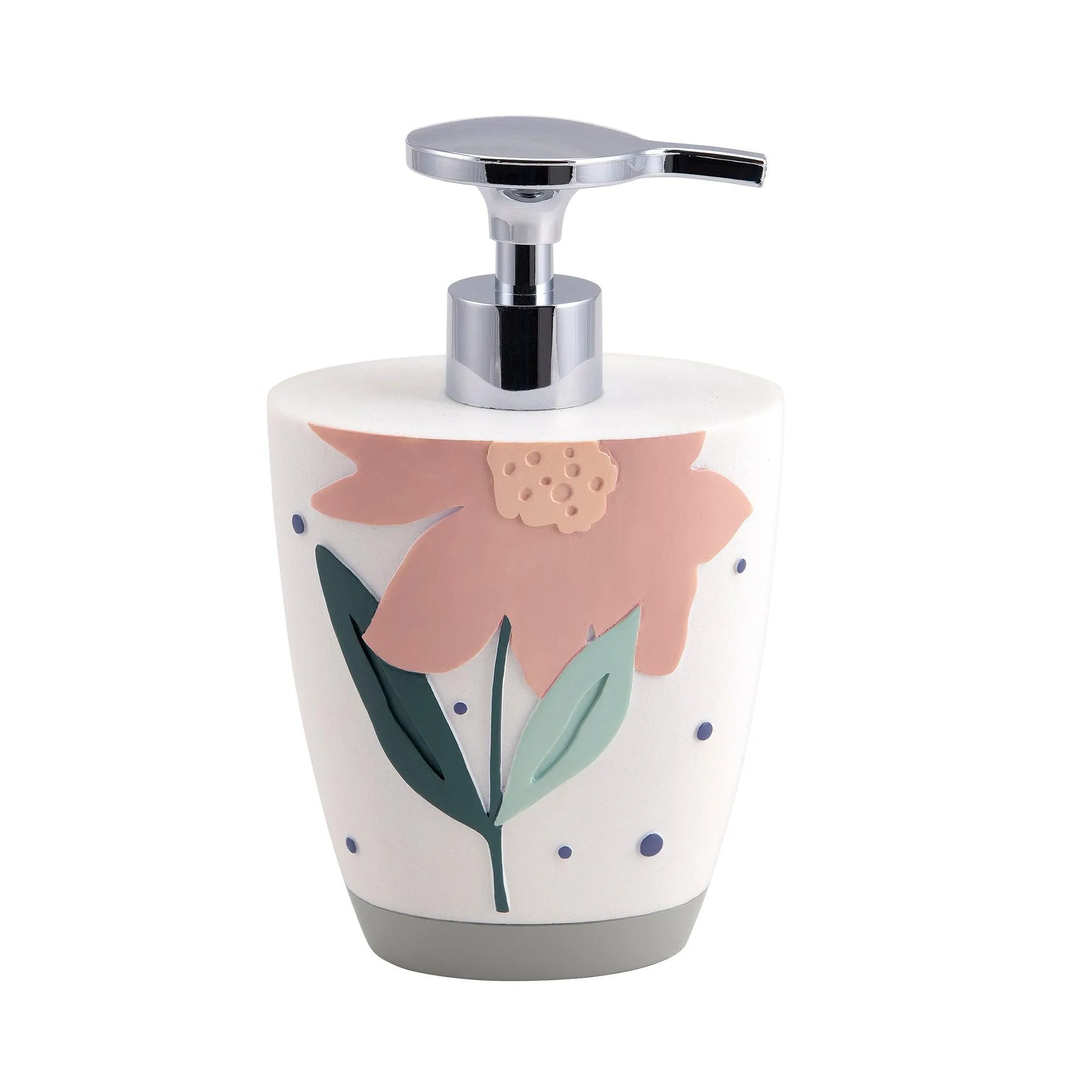 Summer Flower 4-Piece Bathroom Accessory Set