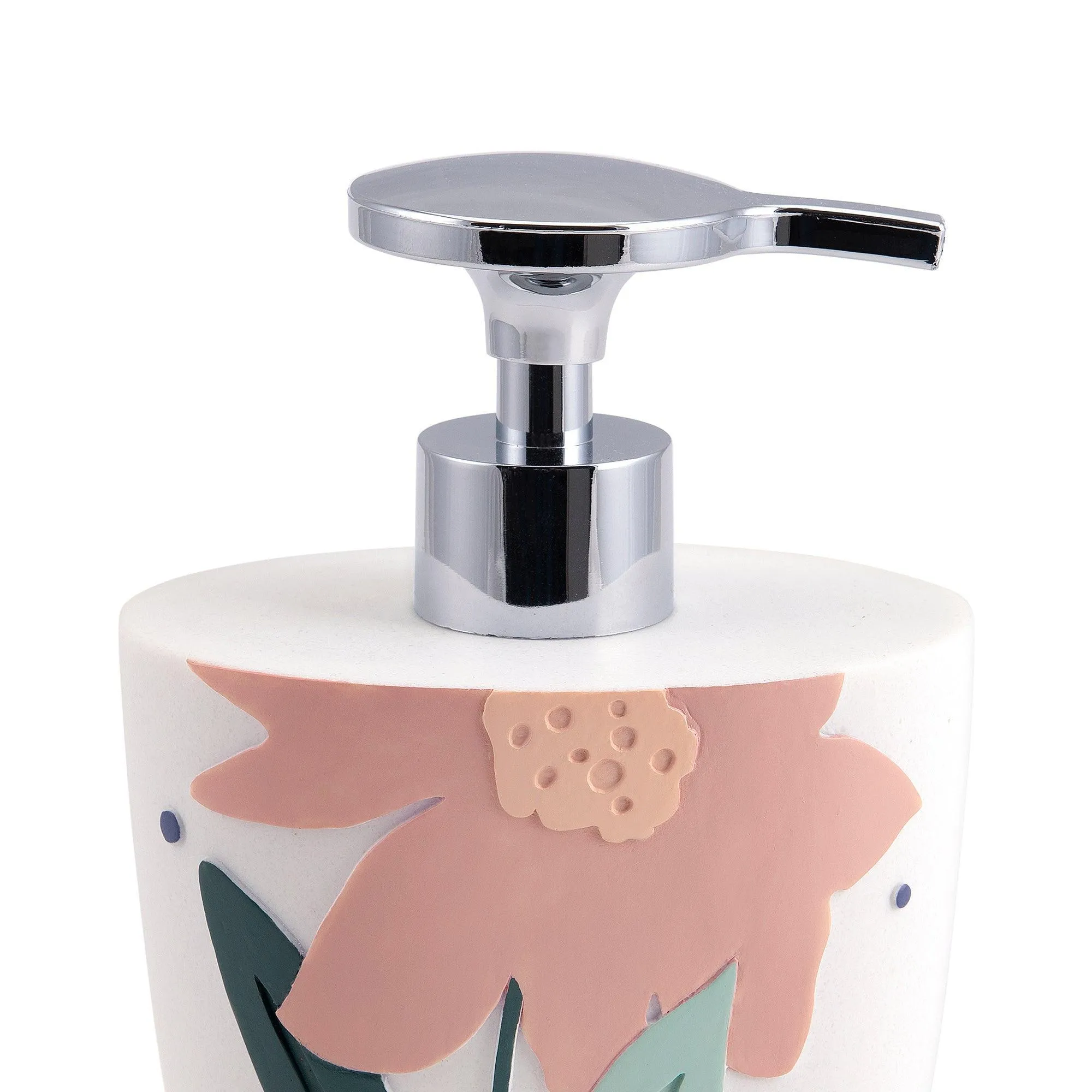 Summer Flower 4-Piece Bathroom Accessory Set