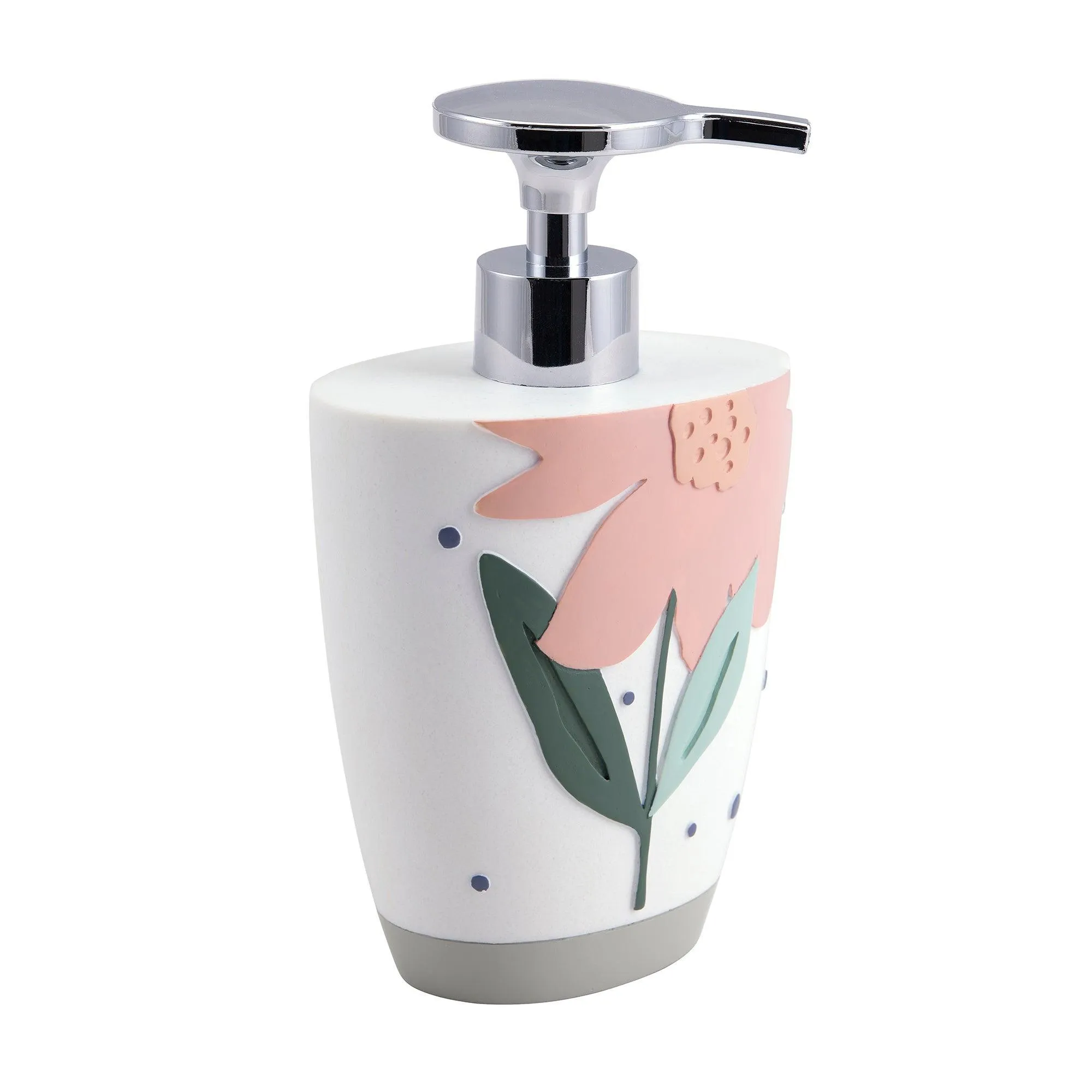 Summer Flower 4-Piece Bathroom Accessory Set