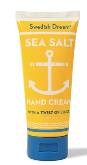 Swedish Dream Sea Salt   Lemon Hand Cream