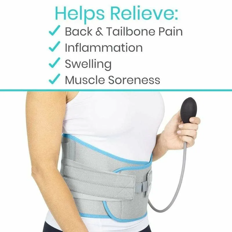Vive Health Compression Back Ice Wrap
