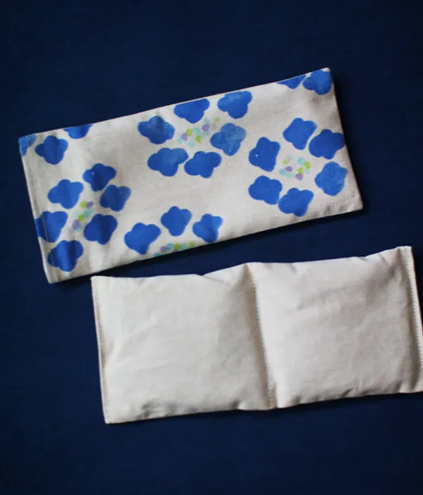 Warm Eye Pillow with Japanese Forest Mist {Bitter Orange}