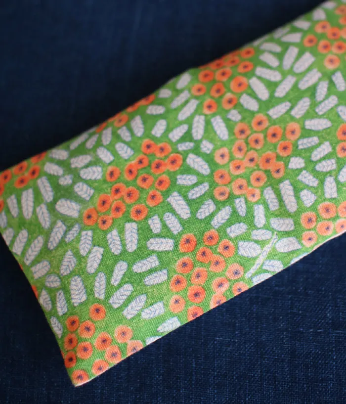 Warm Eye Pillow with Japanese Forest Mist {Bitter Orange}