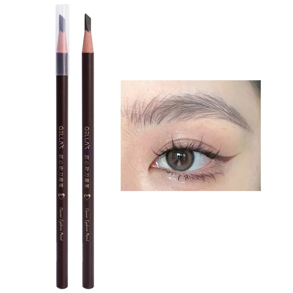 Yeknu Microblading Eyebrow Pencil Waterproof Soft Smooth Brow Tattoo Pen Long Lasting Natural Eyebrow Enhancer Korean Makeup Cosmetics