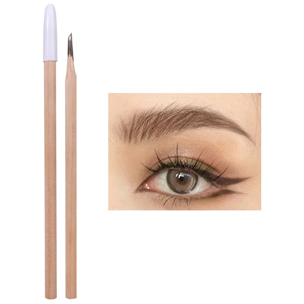 Yeknu Microblading Eyebrow Pencil Waterproof Soft Smooth Brow Tattoo Pen Long Lasting Natural Eyebrow Enhancer Korean Makeup Cosmetics
