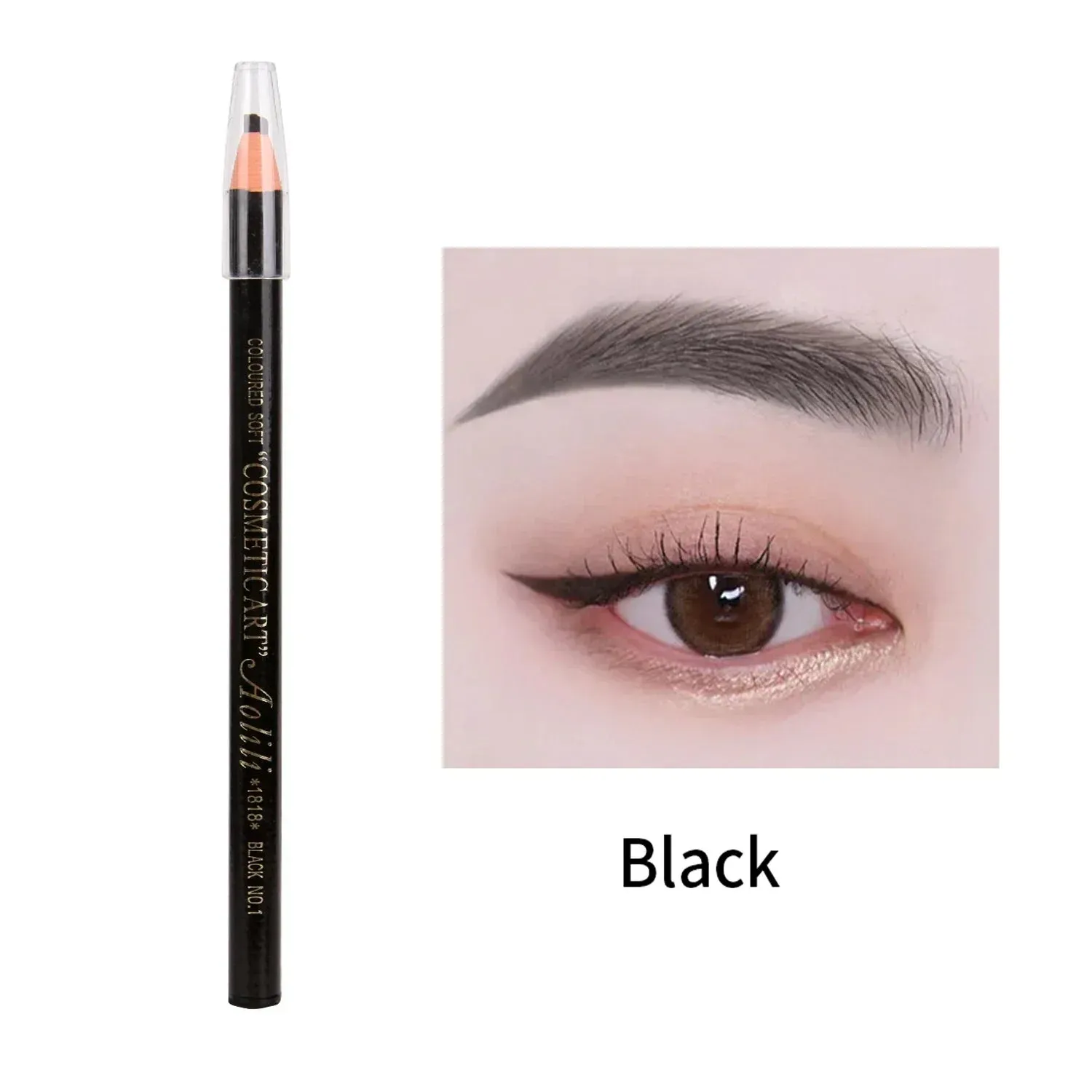 Yeknu Microblading Eyebrow Pencil Waterproof Soft Smooth Brow Tattoo Pen Long Lasting Natural Eyebrow Enhancer Korean Makeup Cosmetics